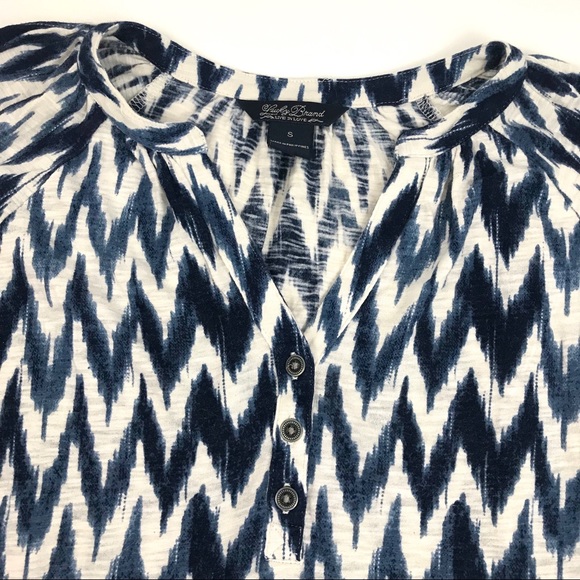 Lucky Brand diamond border top size SMALL - Picture 7 of 8